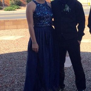 Blue Prom Dress